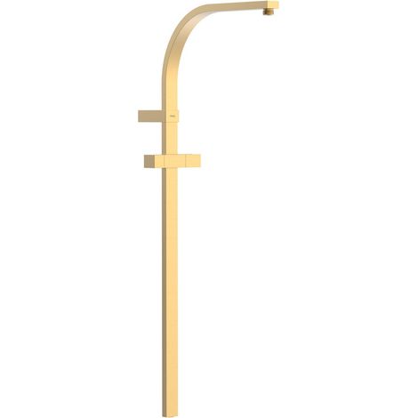 TRES 03463506OM OVER-WALL Barra de Ducha Adaptable a Grifo Termostático Mural con Conexión Compatible Color Oro Mate 24K - ref: 03463506OM