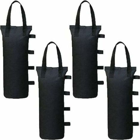 Lot de 4 Poids de Gazebo pour Tonnelle et Pavillon, Sac de Lestage Sable pour Jambes, Tentes Pare-Soleil, Parasol (1/5)