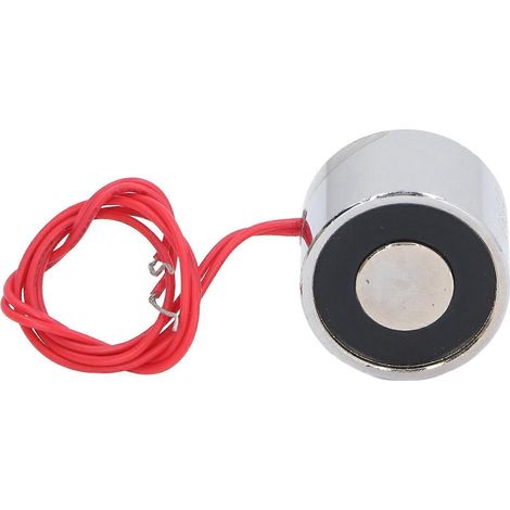 Aimant de levage électrique, micro-aimant de levage, électroaimant de maintien, solénoïde, 12 V CC, 22 A, rond