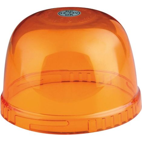 Cabochon orange de rechange pour gyrophare SODIFLASH 79455