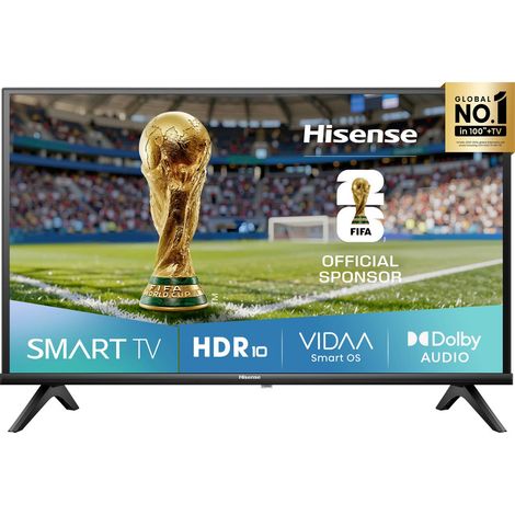 [GEBRAUCHT] B-Ware Hisense LED-TV 32 Zoll 80 cm Smart TV DVB-T WLAN HDMI Schwarz 1366x768px (1/2)