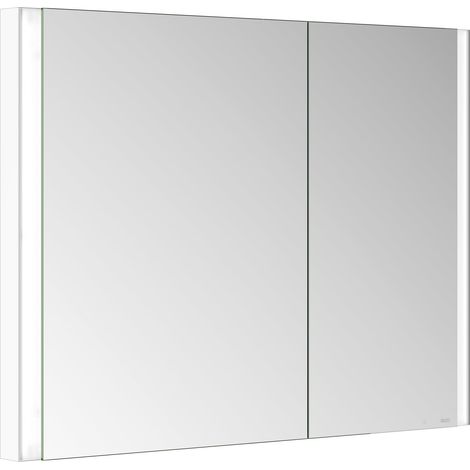 KEUCO SOMARIS armario con espejo de pared 2 puertas, asimétrico, (1/5)