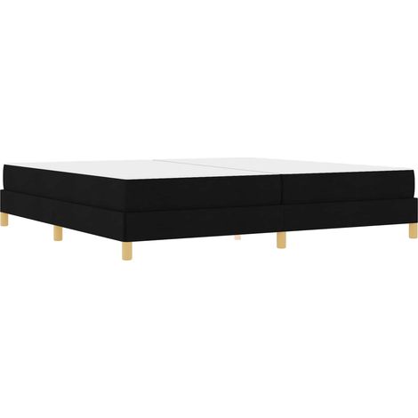 Maison Exclusive - Boxspringbett mit Matratze Schwarz 200 x 200 c