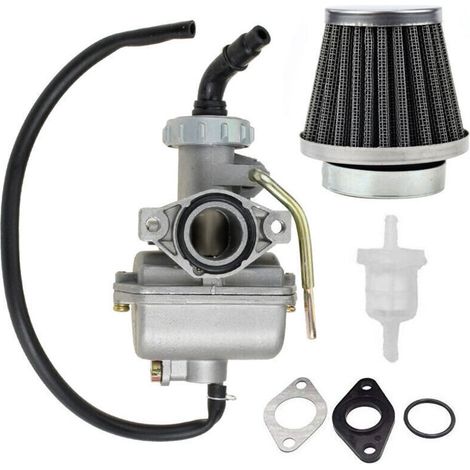 Carburateur de moto pour Kazuma Baja 50cc 70cc 90cc 110cc 125cc Quad Go-kart Carburateur , avec filtre à air et carburant