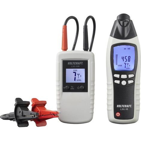 [GEBRAUCHT] B-Ware Voltcraft Leitungssucher LSG-10 Kabelsuchgerät mit digitaler Anzeige und Signal (1/2)