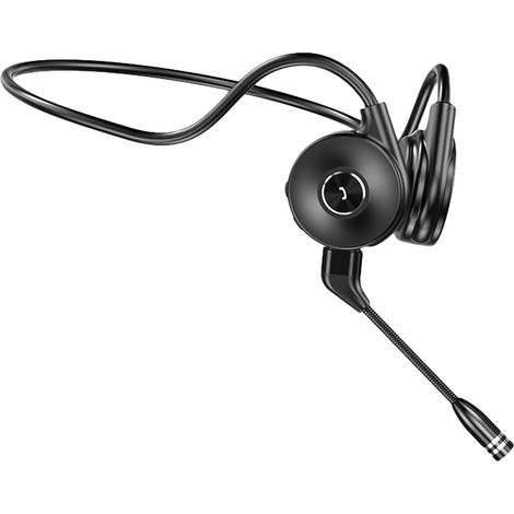 Casque Sport Bluetooth à Conduction Osseuse Sans Fil, Écouteurs Ouverts pour Course à Pied, Vélo, Randonnée (1/5)