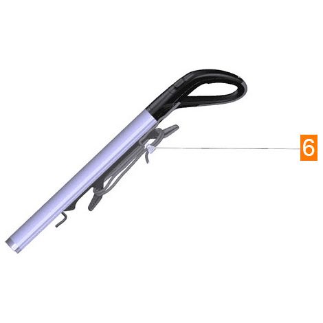 CLIP POUR CABLE POUR NETTOYEUR HAUTE-PRESSION KARCHER - 66476810 (1/2)