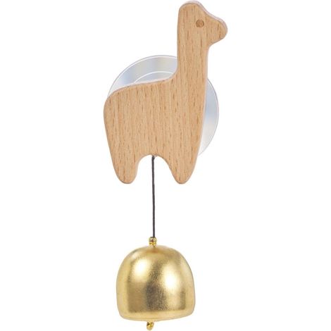Türklingel mit Saugnapf – Shop-/Alpaka-Türklingel – einfache Installation, klarer Klang