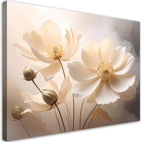 Cuadro en Lienzo Delicadas flores de lila 30x20 (1/5)