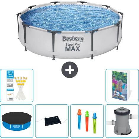 Bestway Steel Pro MAX Rund - 305x76 cm - 7-teilig S37 (1/5)
