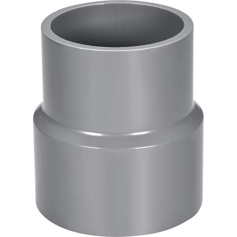 Réducteur de Tuyau PVC DWV Hub 40 Gris 63mm x 75mm Douille (1/3)