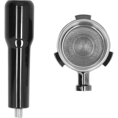 Porte-filtre à café 51 mm en alliage de zinc, sans fond, à 3 oreilles, pour DELONGHI ECP685 680 (1/5)