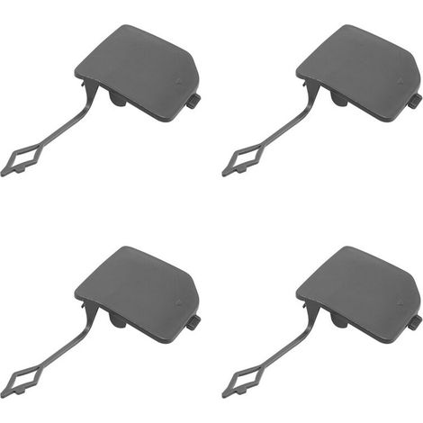Cuatro cubiertas de parachoques trasero para X3 G08 LCI M con enganche de remolque y enganche de remolque, número de pieza 51129853319