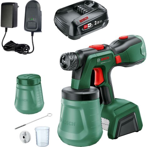Bosch AdvancedSpray 18v 18V-500 Cordless Paint Spray System 1 x 2.0Ah Battery