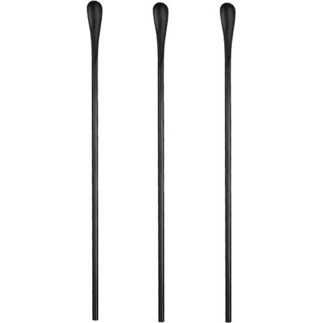 Bâtonnet À Café - Cuillère À Mélanger Longue 26 Cm - Acier Inoxydable 304 - Pour Cocktails Et Boissons - Lot De 3 (1/5)