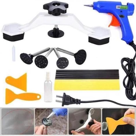 Kit Débosselage sans Peinture PDR Paintless Débosselage Réparation Kit d'outil (1/4)