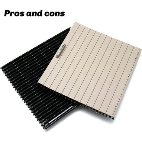 1666805802 is a roller blind cover for the center console of the Mercedes-Benz W166 W292. (1/5)