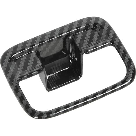 Baguette décorative de panneau de frein de stationnement électronique couleur fibre de carbone applicable aux modèles Mercedes-Benz Classe C W206 de 2022 et ultérieurs. (1/5)