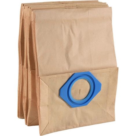 Sac à poussière pour aspirateur compatible avec les modèles Nilfisk GA70, GM80, GM90, GS 80, GS 90 et Tellus (séries GM80 et GM90). (1/5)