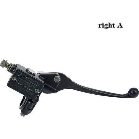 Pompe de frein avant pour quad/moto tout-terrain, cylindre 50-250 cm³, pompe hydraulique universelle, levier d'embrayage, accessoires pour quad/cyclomoteur (gauche B) (1/5)