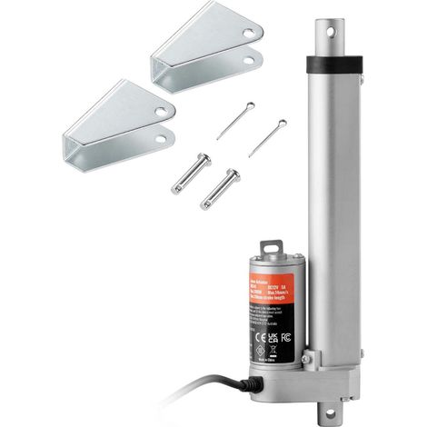 Vérin électrique 12V 15,2 cm 1,4 cm/s 1000N IP54 – Moteur linéaire haute vitesse (1/5)