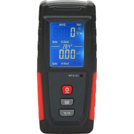 Mini-EMF-Tester mit LCD-Display für Haushalt, Telefon und Computer (1/5)