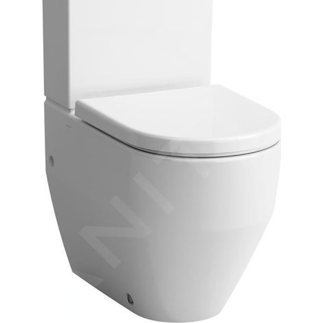 LAUFEN Pro WC au sol, chasse deau profonde, pour réservoir de (1/3)