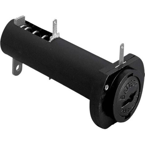 Bulgin BX0011/1 Support de pile 1x LR6 (AA) raccordement à souder (L x l x H) 73.1 x 33.3 x 24.2 mm S448281 (1/2)