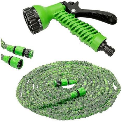 (200ft) Expandable Garden Hose with 7-Function Paint Sprayer (1/4)