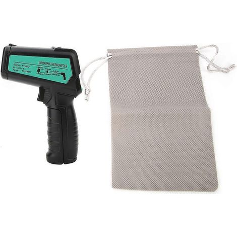 Digitales LCD-Temperaturmessgerät mit Infrarot-Thermometer-Sensor, Handgerät -50℃-580℃ (1/4)