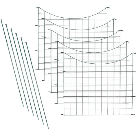 SWANEW Kit recinzione per laghetti Recinzione per laghetti sotto l'arco Recinzione per giardini sotto l'arco (1/5)