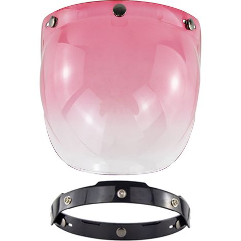 Eosnow Visière de casque ouvert pour moto, accessoire de casque à bulles