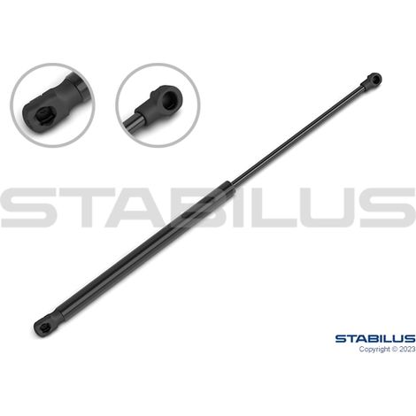 Vérin de hayon, de coffre STABILUS 484726 PEUGEOT 1615076680 8731.L7 8731XQ