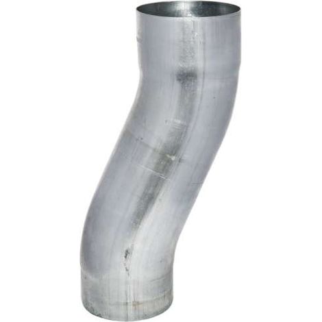 TITANZINK Sockelknie einteilig, mit Einzug, Ausladung 60 mm , 80mm Durchmesser
