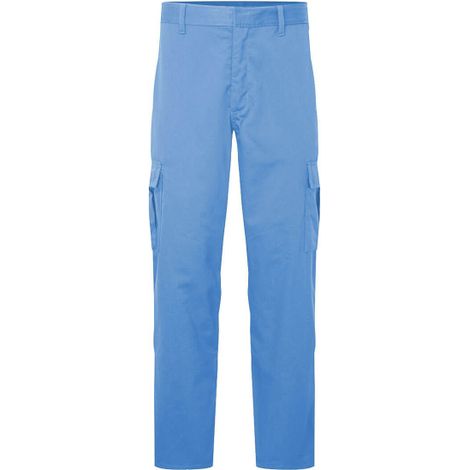 Pantalón para ambientes ESD para mujer ensayo EN 61340-5-1 AS12 XXL Azul Hamilton