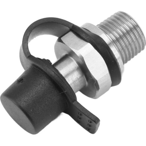 Connecteur mâle fileté pour valve de remplissage de bouteille de CO2 1/8NPT, adaptateur de remplacement pour valve de remplissage de bouteille de CO2 (1/5)