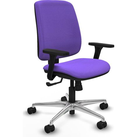 Chaise de bureau piqueras y crespo Alares noir dossier ajustable (1/2)
