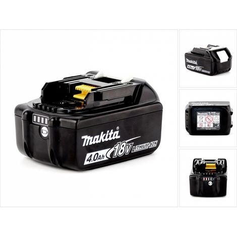 Makita BL 1840 B 18 V -  4 Ah / 4000 mAh ( 197265-4 ) Li-Ion Akku mit LED - Anzeige