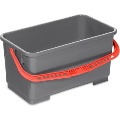 Seau 22L Gris Anse Rouge-7030Gtr - Guialto