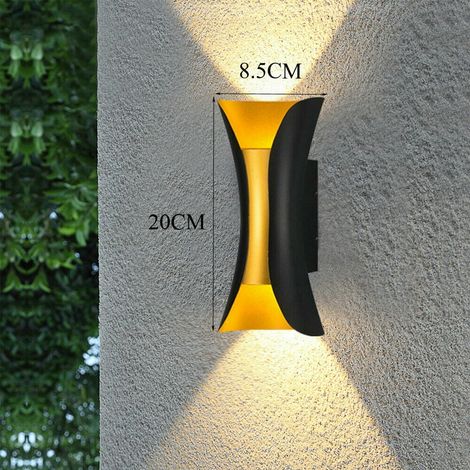 Dekorative Wandleuchte, Wandleuchte, kabelgebundene Installation, Wandleuchte im Industriestil für Badezimmer, geeignet für Schlafzimmer und Eingangsbereiche.