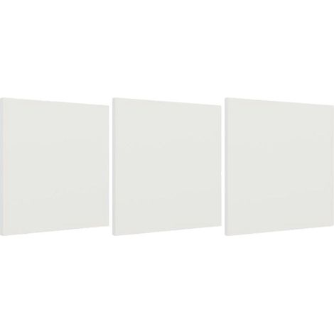 MALAX - 3x portes pour étagères malax, tip-on, blanc