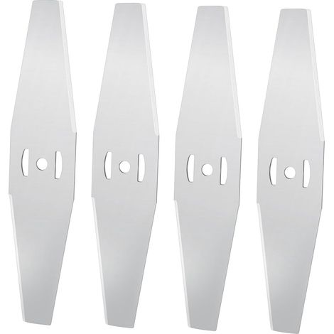4 lames de rechange pour coupe-bordures - lames de scie en métal pour tondeuses à gazon - Ouverture de 5 mm - lames de coupe-bordures - accessoires pour tondeuses à gazon et coupe-bordures électriques (1/5)