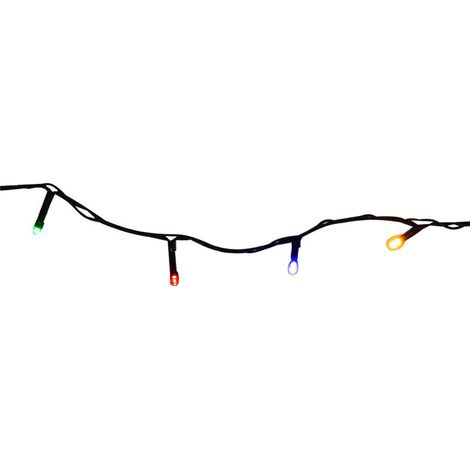 Lichterkette MagicHome Weihnachten CEIBO, 192 LED mehrfarbig, 8 Funktionen, Timer, 3xAA, für außen, Beleuchtung, L-14,30 m (1/4)
