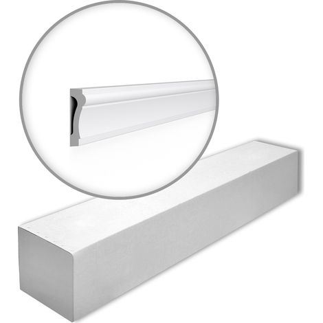 NMC WL6-2200-box WALLSTYL Noel Marquet 1 Scatola 20 pezzi Telaio della porta fregio design classico senza tempo bianco  44 m