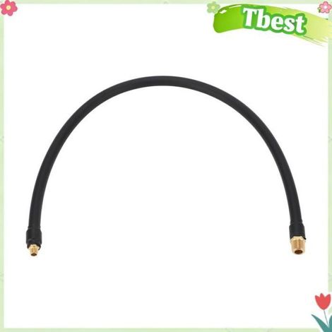 Tuyau De Gonflage Pneu - Caoutchouc Renforcé - Raccords Cuivre Anodisé NPT 5/16-32 Et 1/4 Pouces - Pour Compresseur D'air - 1 Pièce (1/5)