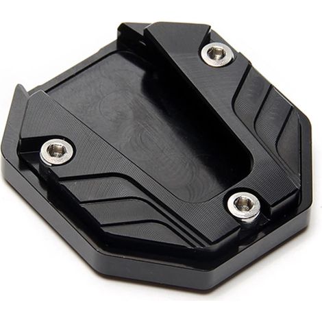 (noir) Rallonge de béquille universelle pour scooter, moto et vélo, support latéral antidérapant à base élargie maxpower (1/4)