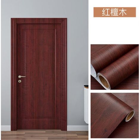 Papier peint auto-adhésif imperméable en PVC, 90CM de largeur, pour porte, armoire, Table, Couleur:QP-15Dimensions:5M X 90 ADHESIF (1/4)