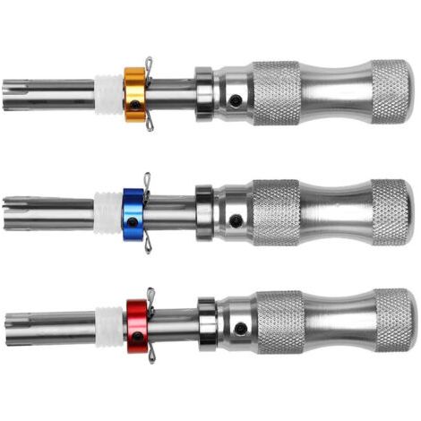 RHG Jeu de clés à cliquet，Jeu de clés à outils tubulaires en acier inoxydable, fournitures industrielles Dia 7.0 7.5 8mm avec boîte de rangement Type B (1/4)