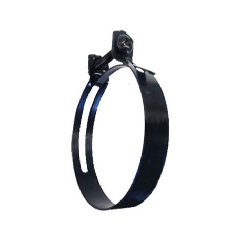 Collier de serrage noir Ø int 53-60 avec vis