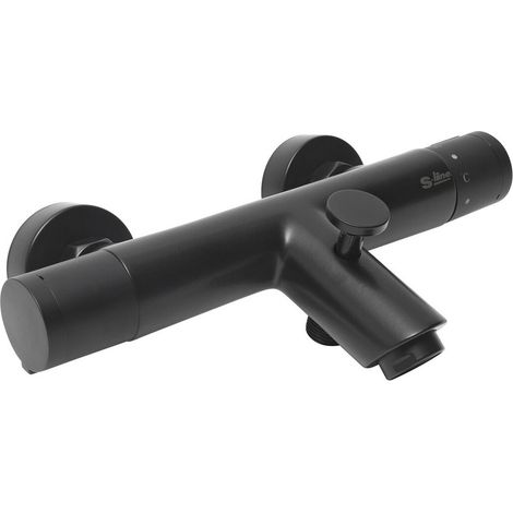 S-Line Pro Mélangeur bain-douche 150 mm noir SIKOBSLPRO222TC